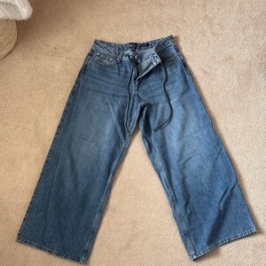 Stylish Blue Flare Jeans for Women